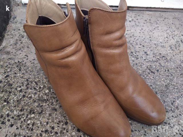 Боти естествена кожа, снимка 2 - Дамски боти - 39924864