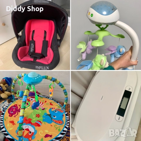 Бебешки сотолче, везна, въртележка, активна гимнастика