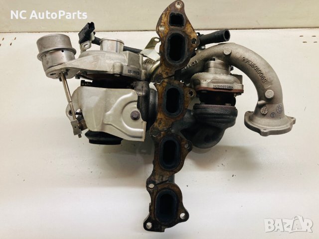 Двойно турбо за Ford Форд Едже 2.0 дизел T9CE 210 коня G2GQ-6K682-AD 53049700201 2016, снимка 3 - Части - 42717805