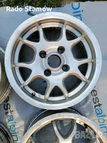 Алуминиеви джанти 14 цола, снимка 6 - Гуми и джанти - 53845937
