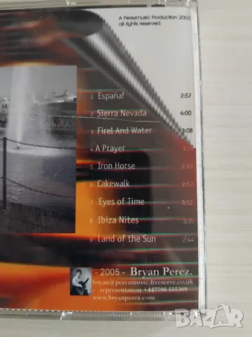 Bryan Perez -  COLORS OF A GUITAR - аудио диск музика, снимка 2 - CD дискове - 49211881