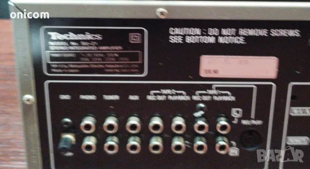 Tehnics SU-Z1,ST-Z1L-усилвател,тунер, снимка 3 - Ресийвъри, усилватели, смесителни пултове - 50328274