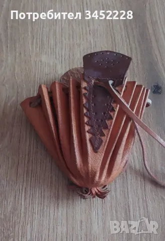 кесия естествена кожа отлична за колекционери , снимка 4 - Антикварни и старинни предмети - 48472881