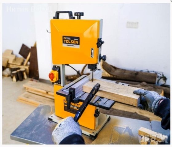 Банциг Tolsen 350W, плот 45°- 90°, монофазен, снимка 2 - Други инструменти - 41453553