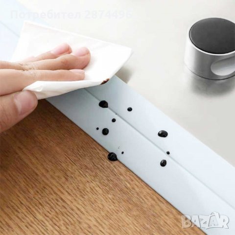 3021 Самозалепваща уплътнителна лента за мивка, баня, вана 3.2М х 3.8СМ, снимка 11 - Други стоки за дома - 35711403