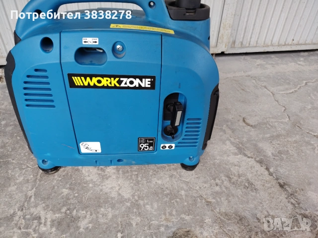 Инверторен агрегат за ток WORKZONE 1.8kw генератор, снимка 3 - Генератори - 53521178