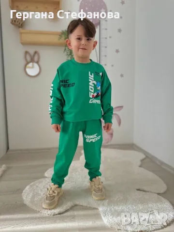 Комплект Соник Размери-3/4г.4/5г.5/6г.7/8г.9/10г. Цена-35 лв