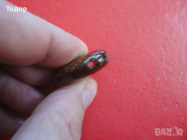 Висулка медальон от тигров ахат 2, снимка 5 - Колиета, медальони, синджири - 40065995