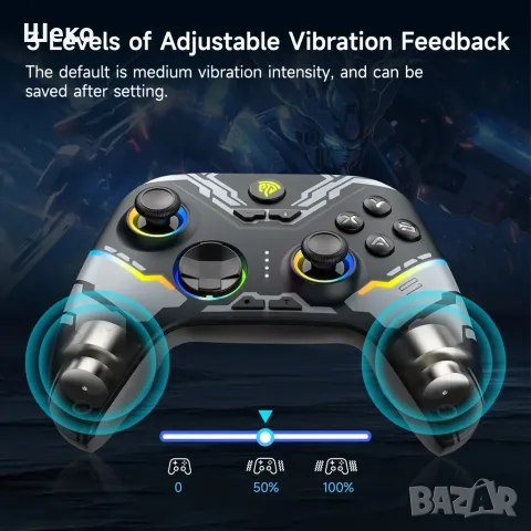 Контролер EasySMX X15 RGB Controller , снимка 4 - Аксесоари - 56258446