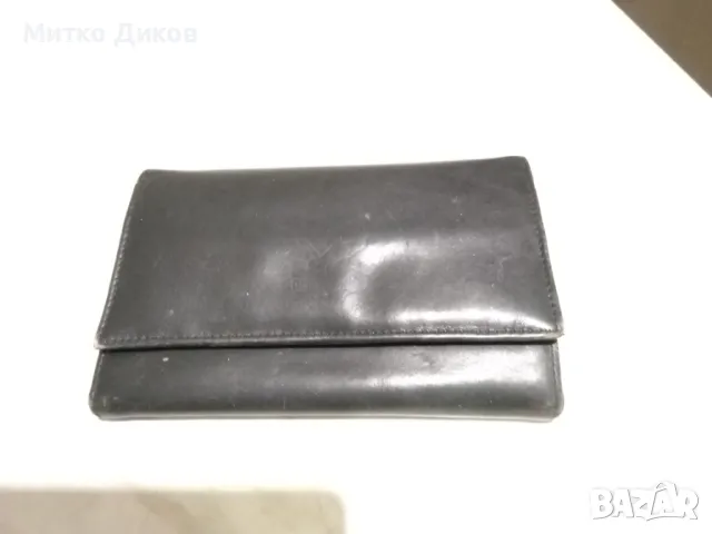 портмоне от естествена кожа телешки бокс с шарка на орел марков 160х105мм, снимка 2 - Портфейли, портмонета - 49227536