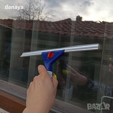 3603 Стъклочистач за прозорци и стъкла, 30 см, снимка 3 - Мопове, кофи, четки и метли - 39934817