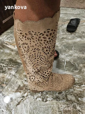 Есенни валурени ботуши ., снимка 3 - Дамски ботуши - 47357331