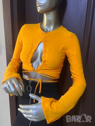 Дамски хит блуза/топ !, снимка 1 - Блузи с дълъг ръкав и пуловери - 40057172