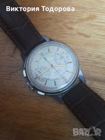 Мъжки часовник Полет/Poljot хронограф 3017, снимка 5 - Антикварни и старинни предмети - 40565692