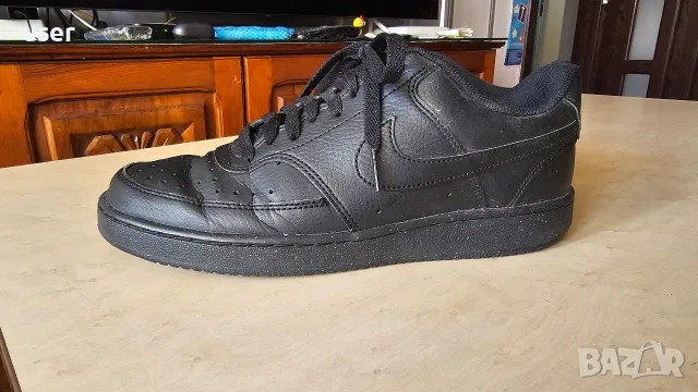 Мъжки черни кецове Nike (ниски), снимка 2 - Кецове - 55834684