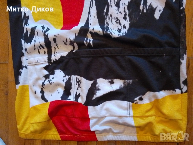 Маркова колоездачна тениска винтидж Швейцария Тур Тирол 1998г.размер Л, снимка 6 - Велосипеди - 53697061