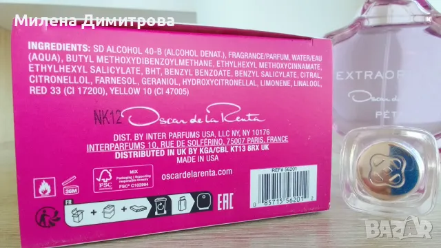 Оригинални парфюмни води Oscar de la Renta Extraordinary Petale / Bella Tropicale , снимка 6 - Дамски парфюми - 47851298