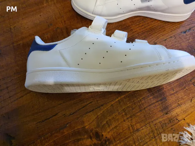 Маратонки adidas кожени Stan Smith FR44 2/3 НОВИ!, снимка 5 - Маратонки - 49069137