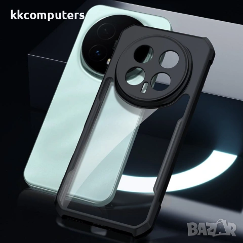 Защитен калъф XUNDD за Honor Magic8 Pro 5G - TPU + Акрил, 4-ъглова защита, Вкл. Протектор, Прозрачен, снимка 5 - Калъфи, кейсове - 53285343