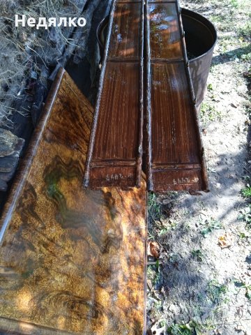 Старинно-1900г метално легло,отлично, снимка 8 - Антикварни и старинни предмети - 34539272