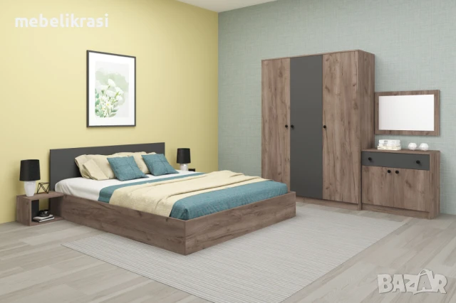 Спален комплект Мареа 1 С матрак. Топ цена!, снимка 2 - Спални и легла - 51149283