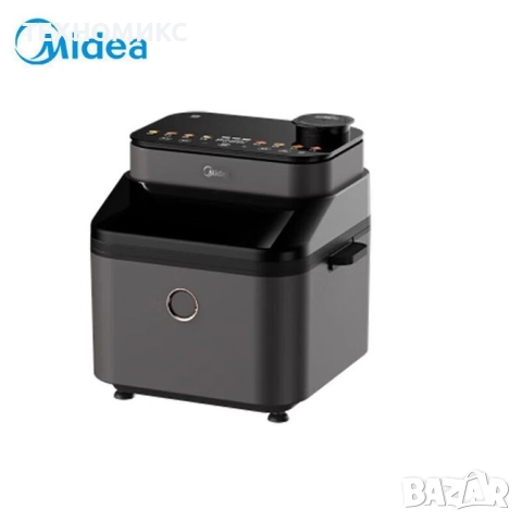 Еър Фрайър Midea DualTaste Air Fryer MF-CY75C2 – 7L капацитет, снимка 15 - Други - 51792223