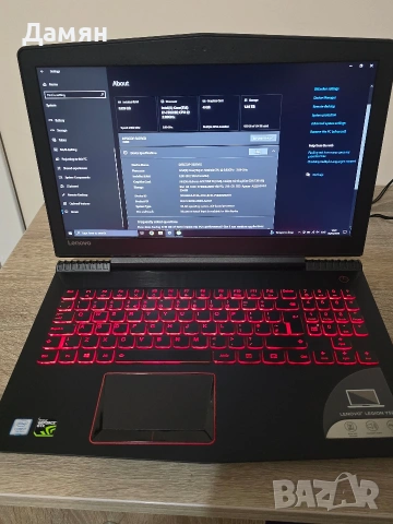 Lenovo Legion Y520 лаптоп, снимка 5 - Лаптопи за игри - 53738681
