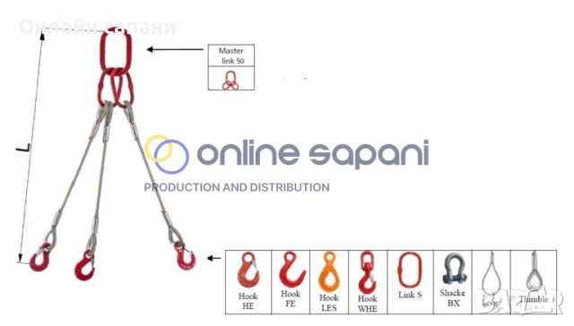 Въжени сапани - ПАЯК с Халки и куки - различни модели и дължини, снимка 3 - Други машини и части - 26840982
