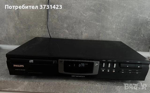 Philips CD-713 player, снимка 2 - Декове - 53663251