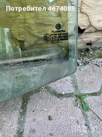 Задно ляво голямо стъкло на задна лява врата на VW Touran само за 50лв., снимка 3 - Части - 52742820