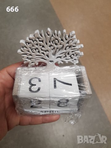 Дървен календар, снимка 3 - Декорация за дома - 40749318