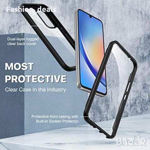 Нов протектор за екран на телефон/360 Full Body Protective/Samsung Galaxy A34, снимка 6 - Фолия, протектори - 41205044
