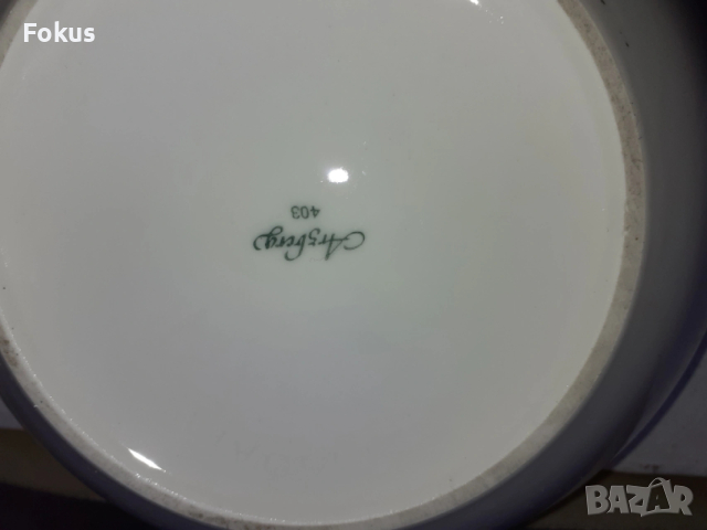 Голям красив порцеланов супник, снимка 7 - Антикварни и старинни предмети - 53445159