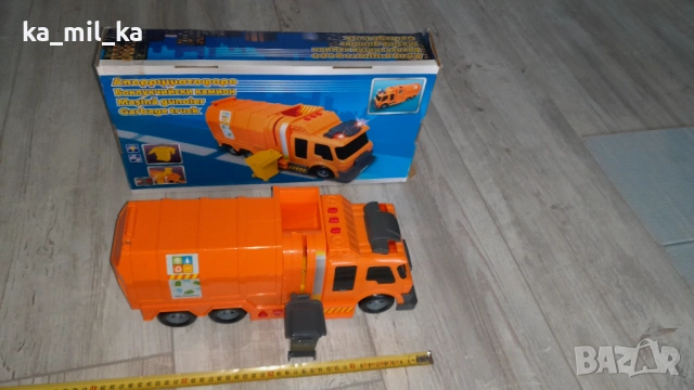 Играчка - камион - Оранжев