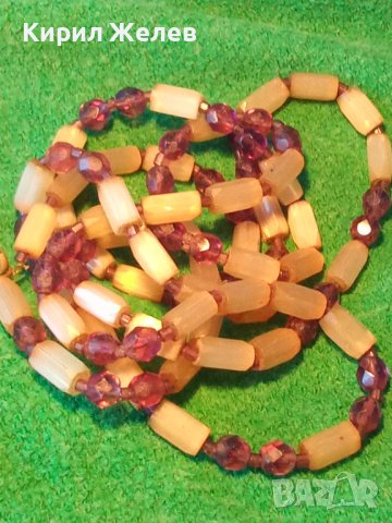 ОПУШЕН ФАСЕТИРАН КРИСТАЛ СТАРИННО ВИНТИДЖ с АМЕТИСТ и БРОНЗ 8691, снимка 5 - Антикварни и старинни предмети - 29638170