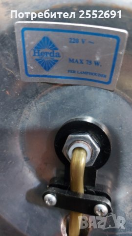 ДИЗАЙНЕРСКА лампа , снимка 2 - Настолни лампи - 42700053