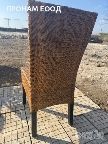 Ратанов стол, снимка 3 - Градински мебели, декорация  - 53847218