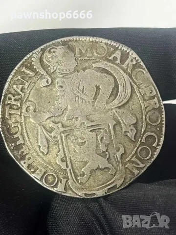  Сребърна монета 1 талер 1641 Daalder "Leeuwendaalder", снимка 4 - Нумизматика и бонистика - 49297741