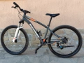 Планински велосипед Rockrider ST 120, 27,5", СИВО/ОРАНЖЕВО, снимка 4