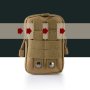 Тактическа чанта за колан DESERT, Пясъчно кафява, снимка 12
