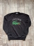 Нова черна спортна оригинлна памучна 100 % памук блуза Lacoste Лакоста  , снимка 1