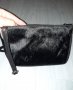 Орг.малка чанта ест.кожа с ест.пух, снимка 3