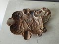 стар бронзов пепелник, снимка 1 - Антикварни и старинни предмети - 42166274