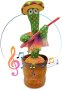 Нов Танцуващ кактус Говорещ и пеещ с LED светлини детска играчка, снимка 1