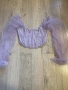 Лилав топ тип корсет , снимка 1