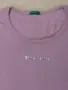 💜 Дамска блуза Benetton с камъчета – нежно лилава, снимка 2