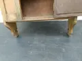 Старинно дървено шкафче за стена, снимка 9