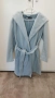 Преходно палто Зара ,размер М, светло синьо, качулка, снимка 1