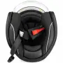 Отворена мото каска YEMA ECE R22.06 с два визьора бяло, снимка 5