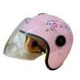 Детска мото каска, За скутер, АТВ и др, XS, Розова и сива, снимка 9
